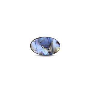 Natural Labradorite Oval Cabochon 14.15 Carat Loose Gemstone for Fine Jewelry - Product Image 2