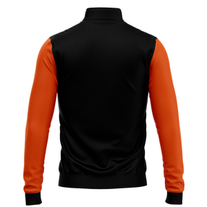 Conjunto de Sudadera y Pantalones de Algodón Personalizados con Media Cremallera, Forro Polar Técnico, Estilo Deportivo, con Serigrafía, para Hombre - Product Image 4