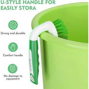 Brosses de nettoyage robustes à poils rigides pour la douche, la salle de bain, les tapis, la cuisine et le nettoyage des baignoires - Product Image 5