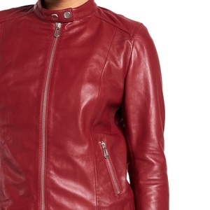 High Quality Stylish Genuine <b>Leather</b> <b>Jacket</b> For Women OEM Wholesale Custom Design Fashionable Outdoor Winter Wear <b>Leather</b> <b>Jacket</b> - Product Image 6