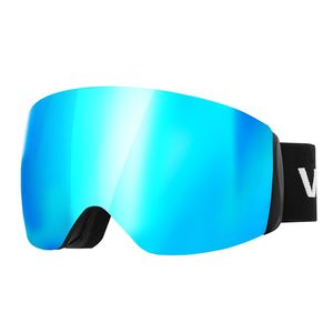 Occhiali da Sci Senza Montatura per Uomo, Donna e Giovani con Lenti Sferiche Blu Revo, Antiappannamento OTG, Montatura in TPU Ventilata - Product Image 1