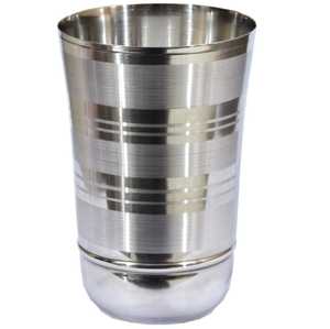 Vaso de Agua de Acero Inoxidable con Grabado Floral, Impresión Láser en Metal, Borde Acampanado, Vaso Tradicional para Lassi, Ideal para Regalos Festivos - Product Image 5