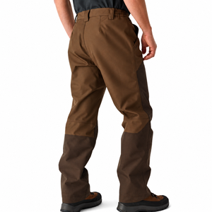 Pantalon de chasse pour homme SAJZA, marron, en tissu ripstop imperméable, coupe-vent, respirant, camouflage, couleur unie, en toile, pour l'hiver - Product Image 2