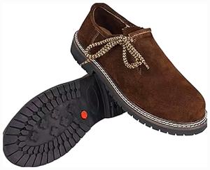 รองเท้าลำลองหนังแท้สีน้ำตาลดีไซน์เนอร์สำหรับผู้ชาย น้ำหนักเบา สวมใส่สบาย พร้อมเชือกผูก เหมาะสำหรับใส่เดินในชีวิตประจำวัน - Product Image 1