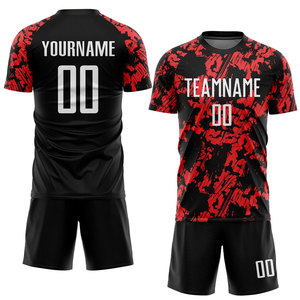 Vente en gros usine – Nouveaux ensembles de maillots de football personnalisés 2025/2026 – 100 % polyester, écologiques, légers, coupe-vent et respirants - Product Image 1