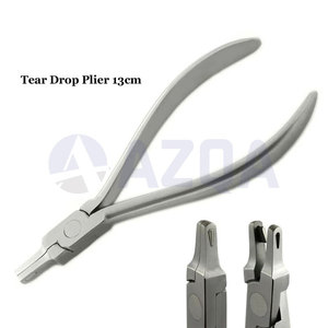 Pinzas Dentales de Ortodoncia de Acero Inoxidable para Retenedores Termoformables y Alineadores Transparentes, Certificación CE - Product Image 6