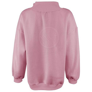Sweat-shirt à col montant pour femme, tissu doux, coupe confortable, style moderne pour un usage quotidien décontracté en hiver - Product Image 3