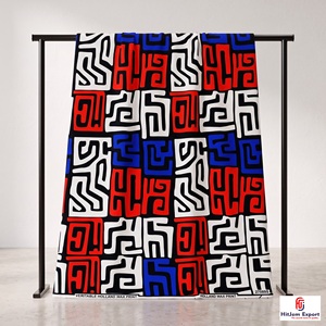 Wholesale African Wax Print Cotton Fabric OEM ODM Custom Fabric Manufacturer Premium Ankara Textile Factory Export Supplier - Product Image 1