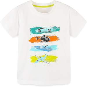 Nueva Ropa Infantil, Ropa Estampada para Niños, Camiseta de Manga Corta para Niños, Camisetas de Algodón - Product Image 4