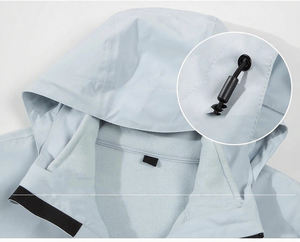 Veste imperméable unisexe en softshell coupe-vent pour le camping, la randonnée et les activités de plein air - Product Image 5