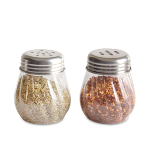 Herb & <b>Spice</b> Shakers Set Glass <b>Jars</b> with Metal Lids Dust Resistant for Kitchen Use - Product Image 3