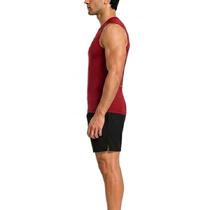 Hot Pick Sleeveless <b>Compression</b> <b>Shirt</b> <b>Men</b> Lightweight Breathable Fit For Sports Activities And Casual Use - Product Image 3