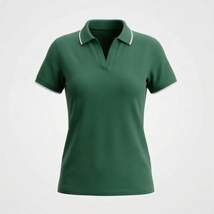 Polo Profesional para Mujer, Tela Resistente a las Arrugas, Bordado Personalizado para Uniformes de Negocios - Product Image 4