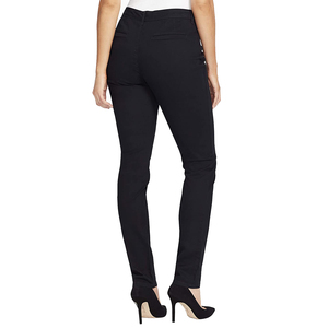 Womens Black High Waist Slim Fit Dress Pants Office <b>Work</b> <b>Trousers</b> Straight Leg Formal Business Casual Bottoms - Product Image 5