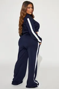 Traje Deportivo Ligero de Poliéster/Algodón para Mujer, Diseño 2 en 1 de Secado Rápido, Talla Grande, Informal, para Entrenamiento Deportivo - Product Image 6