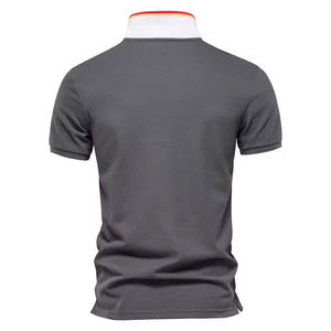 Camiseta Polo Personalizada para Hombre, Absorbente de Humedad, Transpirable, de Poliéster y Algodón, Informal, Talla Grande, Camiseta Polo de Verano de Alta Calidad - Product Image 3
