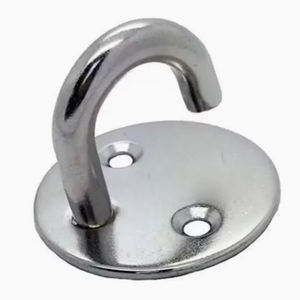 Maximisez votre espace vertical avec ce crochet à base ronde de qualité industrielle, conçu pour sa robustesse et sa polyvalence. - Product Image 1