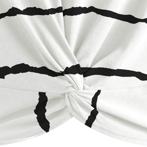 T-shirts courts pour femmes à manches raglan avec logo personnalisé, hauts courts à manches contrastées, vêtements de fitness, t-shirts courts - Product Image 4