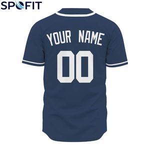 Nueva Llegada, Jersey de Béisbol Personalizado Unisex, Ropa Deportiva Ligera, Sublimada, Cómoda, Transpirable - Product Image 3