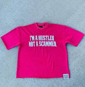 Camiseta de Moda Ecológica de Punto 100% Algodón con Estampado por Sublimación y Logotipo de Diamantes de Imitación - Product Image 5