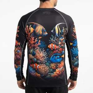 Camiseta de Pesca de Manga Larga con Diseño Personalizado para Hombre, Transpirable, Impermeable, UPF 50, Anti-Vegetación - Product Image 2