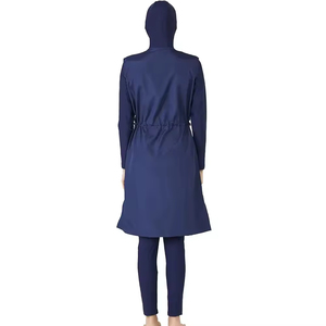 Sport <b>Swimsuit</b> <b>Islamic</b> 2 Piece Set Plus Size Print Quick Oem New Collection Modest Hijab Women's Burkini High Cut Long Sleeves - Product Image 2