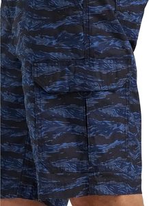 Pantalones Cortos Cargo de Camuflaje Azul para Hombre, Cintura Media, Secado Rápido, Ropa Casual de Verano con Bolsillos - Product Image 3
