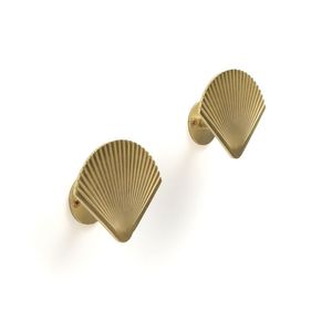 Traditional Antique Brass Wall <b>Hooks</b> Timeless Design Strong Durable For Hanging Coats Hats Towels Organizer - Product Image 3