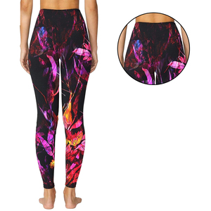Leggings de yoga pour femmes, style tendance, prix de gros, service OEM, lavables, imperméables, taille haute, sans couture - Product Image 4