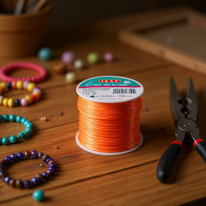 Filo di rame arancione da 2,5 mm, 10 m per braccialetti - Product Image 2