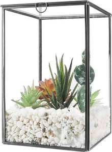 ตู้เลี้ยงสัตว์แบบแขวนทรงเรขาคณิตทำจากแก้วสุดพิเศษ |   ที่วางต้นไม้คริสตัลทำมือสำหรับตกแต่งบ้านสไตล์โมเดิร์น - Product Image 4
