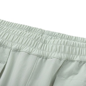 Pantalones de Nailon Tejido Verde para Niñas, Cintura Elástica, Casuales, Ecológicos, de Secado Rápido, Suaves, Transpirables, para Uso Diario al Aire Libre - Product Image 4