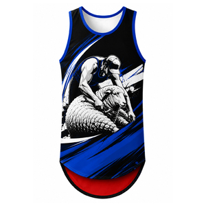 Singlet de tonte de moutons personnalisé, impression par sublimation, vêtements de travail professionnels, conception personnalisée OEM ODM - Product Image 2