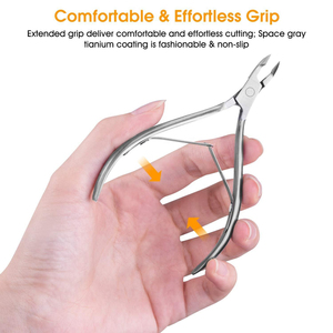 <b>nail</b> nipper precision cuticle trimming cutter <b>nail</b> nipper sharp blade manicure cutter <b>nail</b> nipper ergonomic handle grooming <b>tool</b> - Product Image 6
