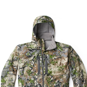 Veste de chasse unisexe pour adultes, imperméable, isolante, en softshell, camouflage imprimé - Product Image 1
