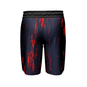 Shorts pour hommes de style vintage tendance, sublimation, respirants, écologiques, séchage rapide, taille mi-haute élastique, personnalisés en polyester et coton - Product Image 6