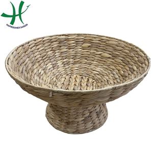 Handmade Natural <b>Seagrass</b> and Water Hyacinth Woven Rattan Storage <b>Baskets</b> for Clothing and <b>Laundry</b> Eco-Friendly and Stylish - Product Image 2