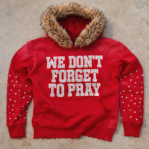 Sweat-shirts en fausse fourrure d'hiver personnalisés avec logo personnalisé, strass, impression numérique, fermeture éclair, broderie 3D, unisexe - Product Image 5