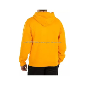 Sweat à capuche pour homme de haute qualité 350 GSM, bicolore, coupé et cousu, 100% coton, cordon de serrage, imprimé numérique et brodé - Product Image 5