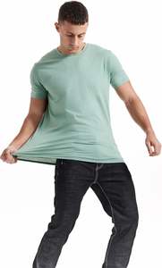 Camiseta de Primera Calidad 100% Algodón con Impresión de Logotipo Personalizado, Camiseta Lisa Extra Grande para Hombre - Product Image 6