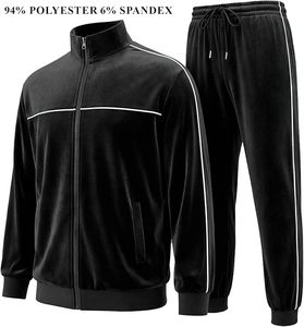 Premium Tracksuit Set Hoodie And Jogger Sportswear Custom Logo Tracksuit <b>Men</b> Activewear Set Heavyweight Fleece Tracksuit - Product Image 3
