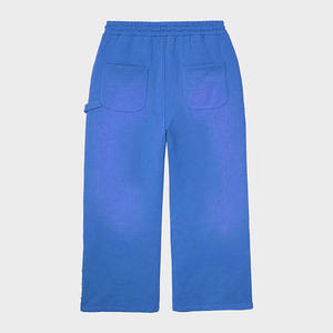 Men's Elastic Waist <b>Sequined</b> Sweatpants Midweight Polyester Casual Drawstring <b>Pants</b> Autumn Style - Product Image 3