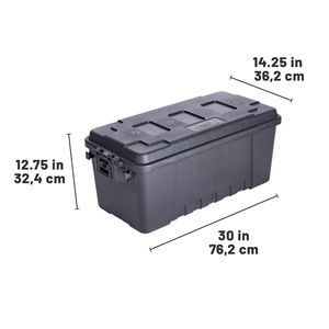 Scatola Portaoggetti per Casa 35L, Contenitore Chiudibile Arancione Fluorescente, Capacità 10kg per Organizzazione Ufficio - Product Image 3