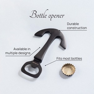 ที่เปิดขวดรูปกุ้งล็อบสเตอร์ทำด้วยมือของขวัญแนวชนบทจากชายฝั่ง - Product Image 2