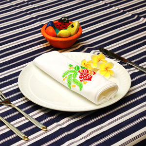 Serviette de table en lin imprimée réutilisable pour hôtel, douce et tissée, personnalisable, pour restaurant, banquet, traiteur, vente en gros - Product Image 5
