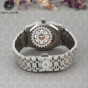 Reloj de Lujo para Hombre Charm Jewells, Acero Inoxidable, Esfera de 40 mm, Correa de 20 mm, Movimiento Mecánico, Resistente al Agua 10 Bar, Fecha Automática, Cristal - Product Image 4