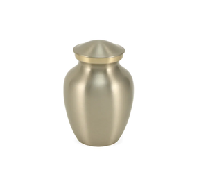 Premium Stainless Steel Cremation Urn with Gold Accent Lid <b>Memorial</b> Ashes Keepsake Funeral Urn Pet urns - Product Image 6