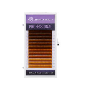 Factory OEM ODM Custom Package Logo Pre Cut Lashes Press on Lashes No <b>Glue</b> Trip Pack Portable Mini Box Diy 3d False <b>Eyelashes</b> - Product Image 1