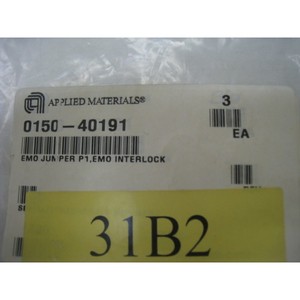 3 ชิ้นใหม่ AMAT 0150-40191 EMO jumper P1, EMO interlock - อุปกรณ์และอะไหล่เซมิคอนดักเตอร์ระดับโลกที่เชื่อถือได้ - Product Image 1