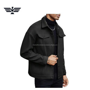 Chaqueta Sobrecamisa Moderna Informal con Botones para Hombre, de Lana Premium, Ecológica, Transpirable y con Forro de Algodón - Product Image 1